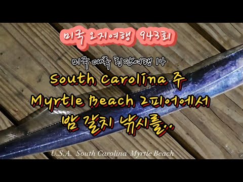 미국 오지여행 943회 밤 갈치 낚시를 하면서.. 미국 대륙 횡단여행 14