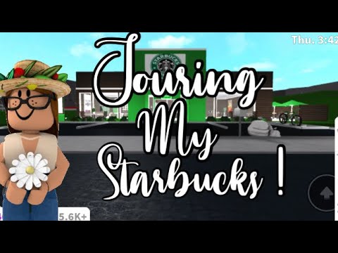 Tour Of My Starbucks Roblox Bloxburg смотреть онлайн на - 