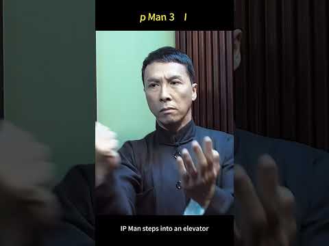 ⚡ Elevator Fight: He DEFENDED His Wife While DESTROYING a Muay Thai Killer. | Ip Man 3 (2015)