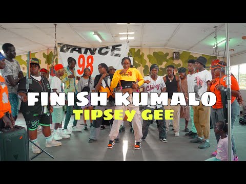 Tipsy Gee - Finish Kumalo ft. Spoiler 4T3 x Soundkraft ( Official dance Video ) Dance 98