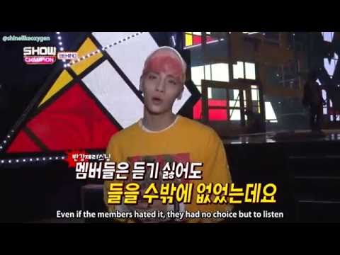 [ENG SUB] 160607 Jonghyun - Show Champion Behind