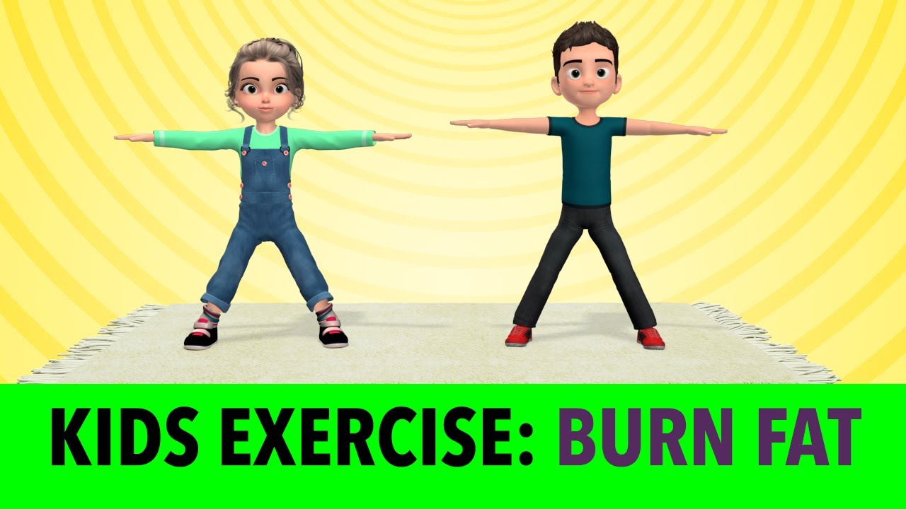 Burn Fat At Home: Kids Exercise [16 Min]