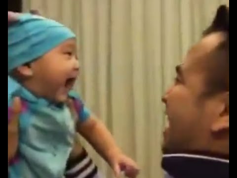 Video Lucu Rafathar Malik Senang Ketawa Pas Main Diajak Terbang Tinggi Sama Papa Raffi Ahmad
