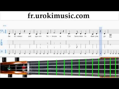 Comment Jouer du Violoncelle Celine Dion - Titanic - My Heart Will Go On Tab Tablature Partie#2 um