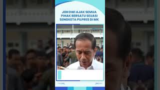 Soroti Hasil Sidang MK! Presiden Jokowi Ajak Semua Pihak Bersatu usai Sengketa Pilpres 2024 Selesai
