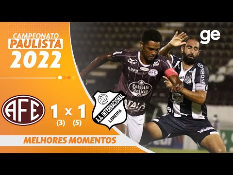 FERROVIÁRIA 1 (3)X(5) 1 INTER DE LIMEIRA | MELHORES MOMENTOS | TROFÉU DO INTERIOR 2022 | ge.globo