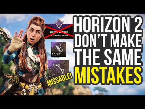 Don't Waste Time & Special Items With These Horizon Forbidden West Tips And Tricks