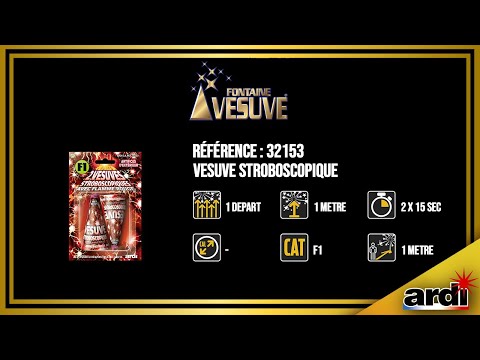2 VÉSUVES STROBOSCOPIQUES