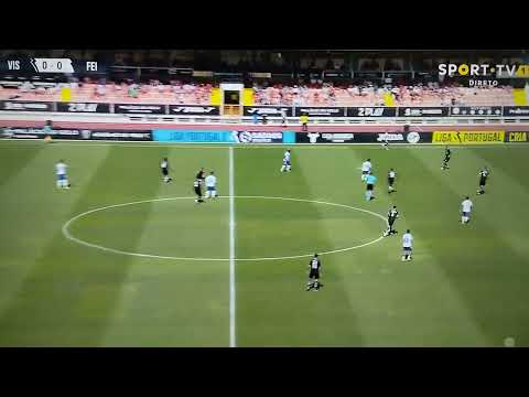Lance do jogo Académico de Viseu vs Feirense Golo de Gautier Ott