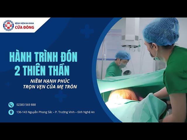 Hành trình đón 2 thiên thần của Mẹ Tròn