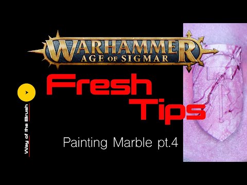 Fresh Tips Painting Marble pt.4 #minipainting
