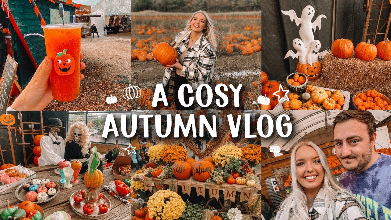 A COSY AUTUMN VLOG | PUMPKIN PATCH VLOG 2022 | BELLS PUMPKIN PATCH