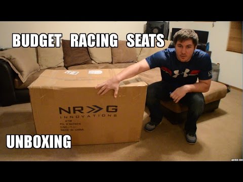 Budget Racing Seat Unboxing | NRG FRP 310