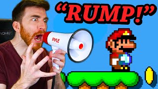 Can I beat Mario Maker&#39;s best levels with ONLY my voice?