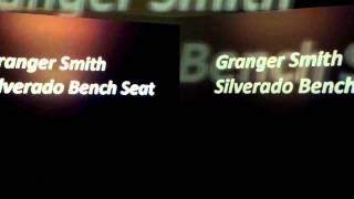Granger Smith (Silverado Bench Seat)