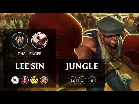 Lee Sin Jungle vs Nocturne - KR Challenger Patch 8.24