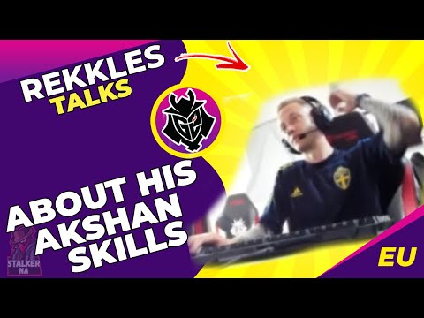 G2 Rekkles About His Akshan Skills 🤫
