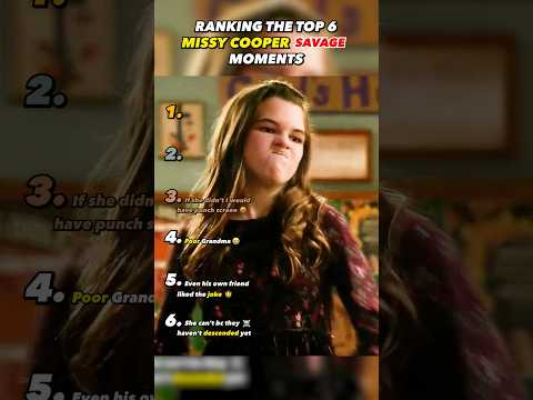 Ranking The Top 6 Missy Cooper Savage Moments 🤣