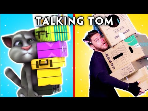 TOM'S HOLIDAY | Talking Tom Funny Animation PARODY | Talking Tom in Real Life