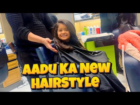 Shaadi Ke Liye Aadu Ka New Hair Style 😍 | Nitsiya TV | Vlog #21