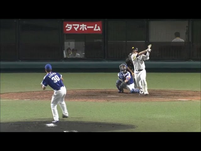 【ファーム】文句なしの一発!! ホークス・江川のソロホームラン!! 2017/9/27 H-D(ファーム)