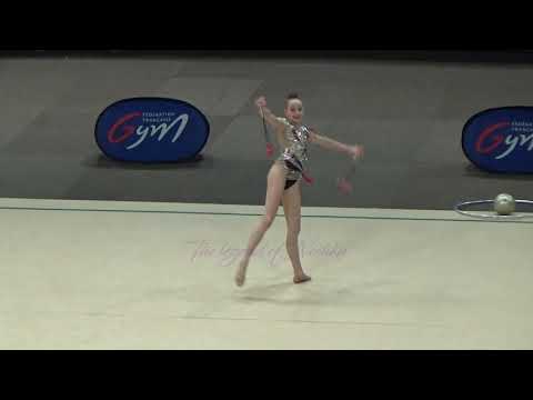 Lozéa VILARINO massues - 2019 Championnat de France Créteil AA (senior Elite)