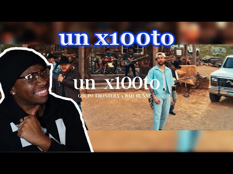 Grupo Frontera x Bad Bunny - un x100to (Video Oficial) | Prodijet Reacts