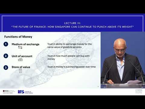 IPS-Nathan Lecture by Mr Piyush Gupta — Lecture III