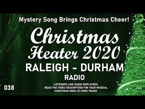 Raleigh-Durham Radio 96.1BBB MIX 101.5 G105 QDR 94.7 Pulse 96.9 Mystery Song Brings Christmas Cheer!
