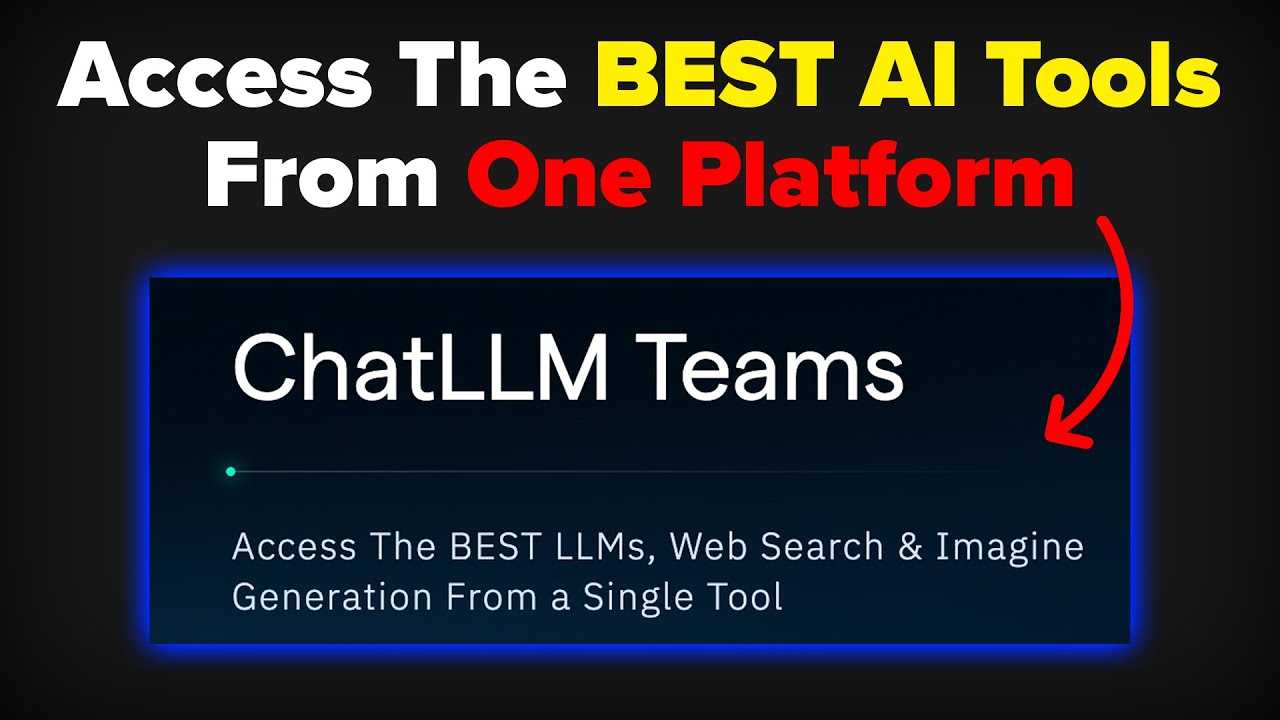 Access All of The BEST AI Assistants From A SINGLE Tool 👀 (ChatLLM Teams by Abacus)