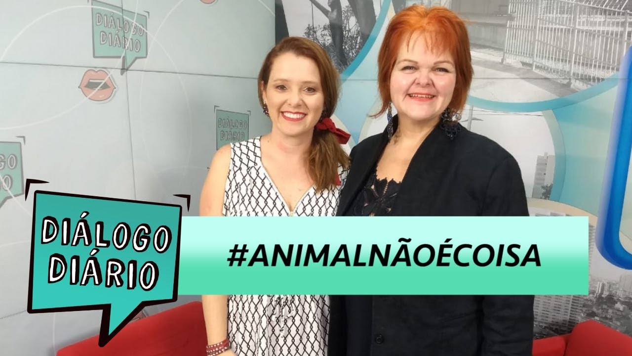 Diálogo Diário fala sobre #AnimalNãoéCoisa