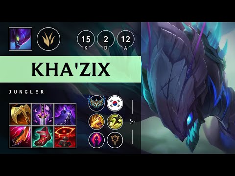 Kha'Zix Jungle vs Elise: Legendary - KR Challenger Patch 25.S1.2