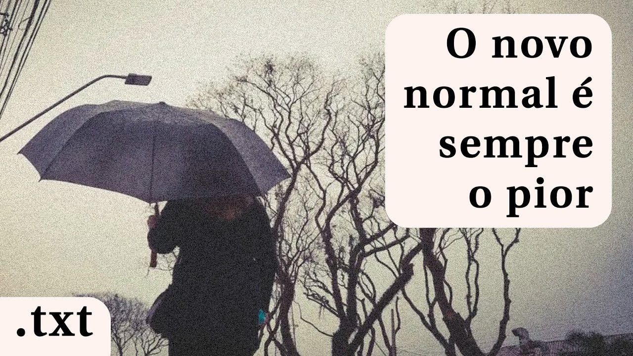 CHUVA PRETA AINDA VAI DURAR MESES E ANO QUE VEM TEM MAIS