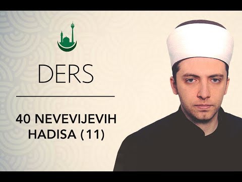 Jusuf Dzafic - 40 Nevevijevih hadisa 11. DIO