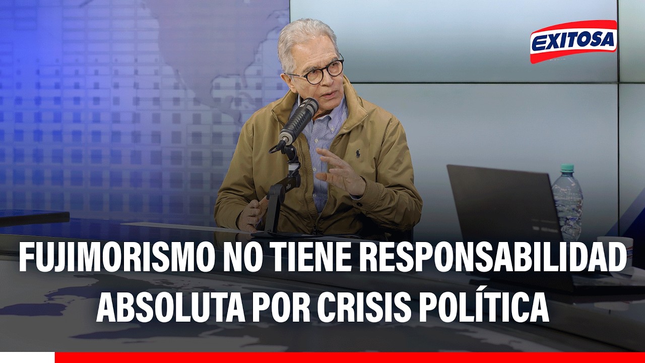 🔴🔵 Fujimorismo no tiene responsabilidad absoluta por crisis política de los últimos 10 años