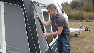 Celoroční předstan DIAMOND 240, ocelová konstrukce