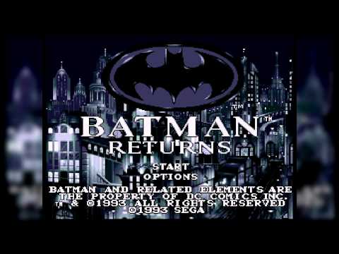 The Best of Retro VGM #194 - Batman Returns (Mega-CD/SEGA CD) - Act 2 Driving Stages