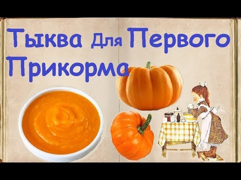 Тыква Для Первого Прикорма / Книга Рецептов / Bon Appetit
