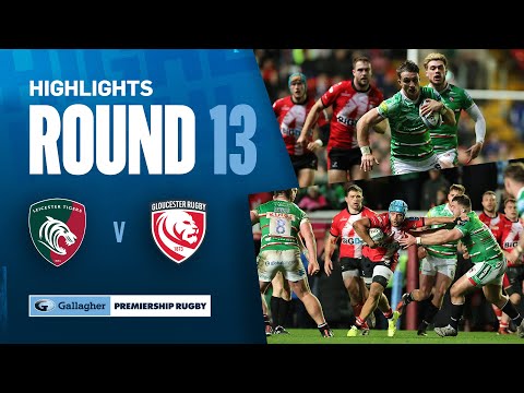 Leicester v Gloucester - HIGHLIGHTS | Down To The Wire! | Gallagher Premiership 2023/24