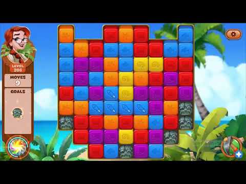 Lost Island Blast Adventure Level 205