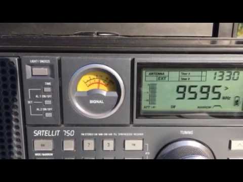 Radio Nikkei 1, English/Japanese service, 9595 kHz, 06 July 2017, 13:30 UTC