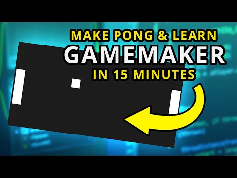 Turbo Tutorial - How to make Pong in 15 minutes & learn GameMaker!