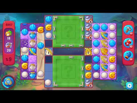 Fishdom 6967 Hard Level - 12 moves - NO BooSTERS