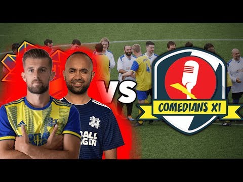 ADAMS & MANJI GOALS vs COMEDIANS XI - HASHTAG UNITED GOALS