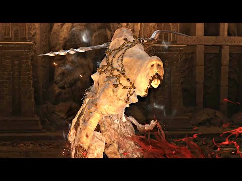 Elden Ring - Godskin Apostle Boss Fight (4K 60FPS)