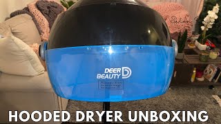 Hooded Dryer Unboxing & Set Up | Wash Your Damn Hair Recommendation | Gabrielle Ishell