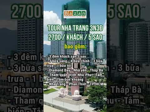 Trải nghiệm tour du lịch Nha Trang 5 sao chỉ với 2.700.000đ |