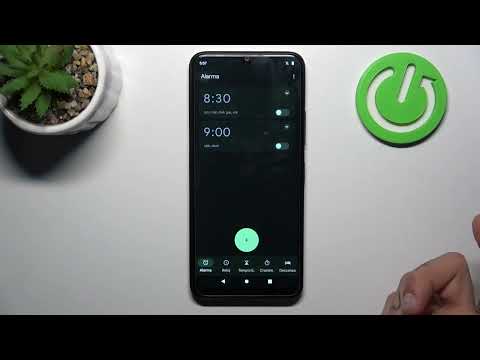 Cómo poner una alarma despertador en NOKIA C32
