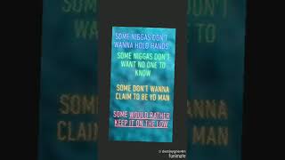 🥺the 1st lady-eric belinger🥺/sum niggas don't wanna hold hands