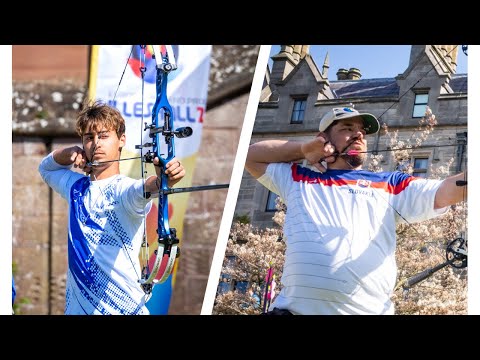 Shamai Yamrom v Joszef Bosansky – compound men gold | Lilleshall 2023 European Grand Prix